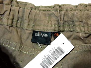 Jeansshort Gr. 122/128 Aldi hellbraun