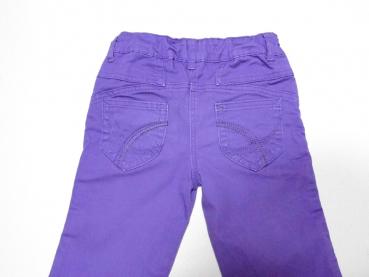 ¾ Stretchjeans Gr. 128 C&A lila