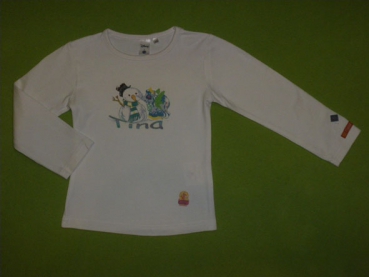 Langarmshirt Gr. 92/98 C&A Disney weiß mit Schneemann Tina