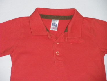 Langarmshirt Gr. 68/74 Zara rot mit Kragen