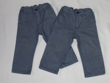 schicke Jeans Gr. 80/86 H&M blau * Zwillinge *