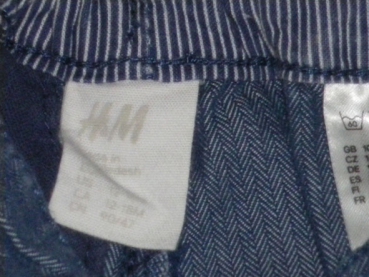 schicke Jeans Gr. 80/86 H&M blau * Zwillinge *