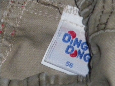 Jeans DingDong Gr. 56 hellbraun