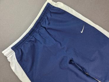 Sporthose Gr. 146/152 Nike blau mit weißen Streifen