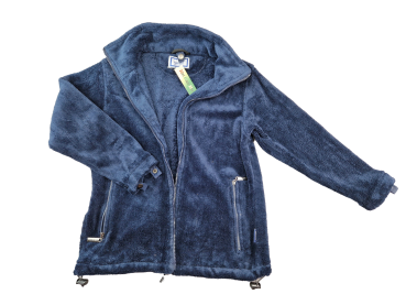 Kuschelfleecejacke Gr. 140 Bayside Rügenkids dunkelblau