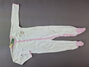 Schlafi Einteiler Gr. 80/86 weiß rosa Disney
