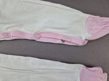 Schlafi Einteiler Gr. 80/86 weiß rosa Disney