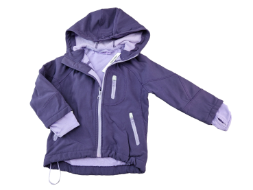 Softshelljacke Gr. 86/92 lila flieder