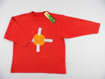 Langarmshirt UV Gr. 86/92 Jako-o rot mit Sonne