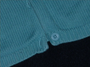 Strickjacke Gr. 92 Mexx blau kurzarm