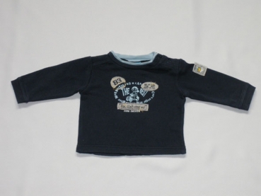 Sweatshirt Gr. 74 Topolino dunkelblau Bobbycar