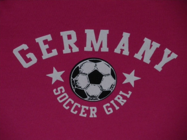 T-Shirt Gr. 116 C&A pink Germany Soccer Girl * Zwillinge *