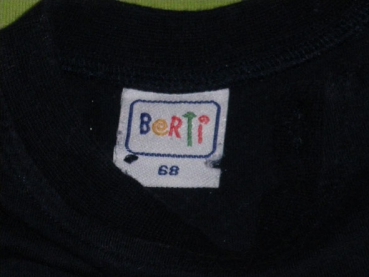 T-Shirt Gr. 62/68 Berti NKD dunkelblau mit Hund