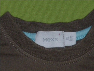 T-Shirt Gr. 74/80 Mexx braun