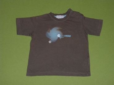 T-Shirt Gr. 74/80 Mexx braun