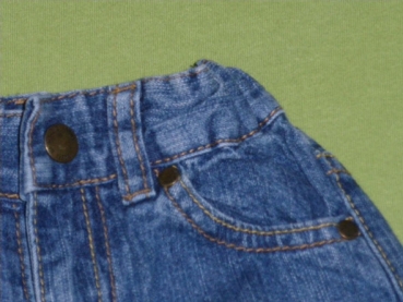 Jeans Gr. 62/68 H&M blau