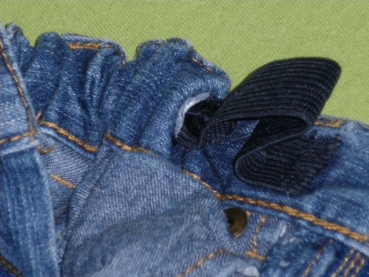 Jeans Gr. 62/68 H&M blau