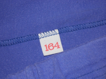 Schlafi Gr. 158/164 Schiesser rot blau Zweiteiler