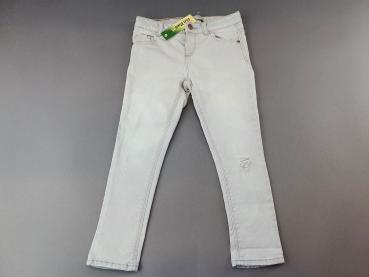 schicke Jeans Gr. 104 Zara hellgrau