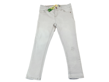 schicke Jeans Gr. 104 Zara hellgrau