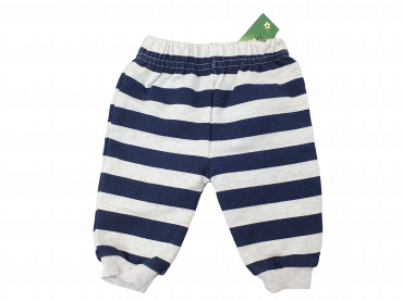 Sweathose Gr. 56 C&A dunkelblau/grau Blockstreifen