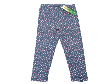 Leggins Gr. 80/86 Jako-o lila mit kleinen Blümchen