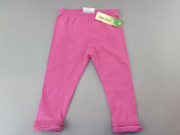 Leggins Gr. 74/80 Topomini pink mit Rüschen