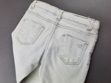 Stretchjeans Gr. 86 Zara dunkelweiß