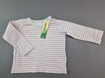 Langarmshirt Gr. 74 lupilu rosa mit Kringeln