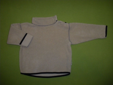 Polartecfleece Gr. 86-98 Jako-o beige - neuwertig