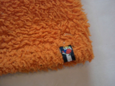 Kuschelfleecejacke Gr. 128 Jako-o orange mit Zipfelkaputze