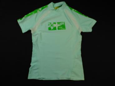 Sportshirt Gr. 146/152 Aldi mintgrün Blume Badeshirt