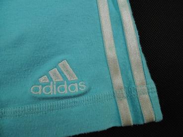 Sportshirt Gr. 122/128 adidas hellblau Kurzarm