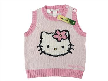 Strickweste Gr. 86 H&M rosa Hello Kitty