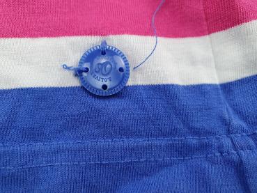 T-Shirt Gr. 164/170 s.Oliver bunt blau/gelb/pink Blockstreifen