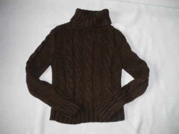 Strickpullover Gr. 152/158 Pimkie dunkelbraun