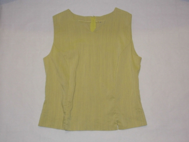 ärmellose Bluse Gr. 40 grün Stretch