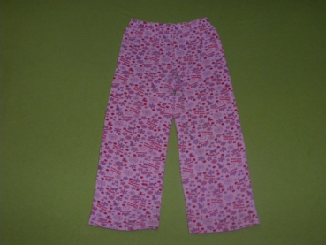 Leggins Gr. 92 Topolino rosa mit Katzen, Blumen und Herzen