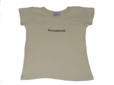 T-Shirt Gr. 92 KangaROOS cremegelb