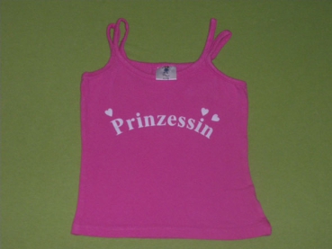 Trägertop Gr. 80/86 rosa - Prinzessin