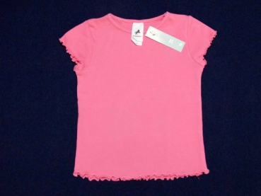 T-Shirt Gr. 92 C&A rosa mit Wellensaum