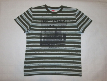 T-Shirt Gr. 152/158 s.Oliver oliv/weiß gestreift