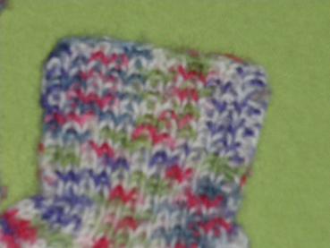 Socken 13cm Gr. 21-23 bunt selfmade