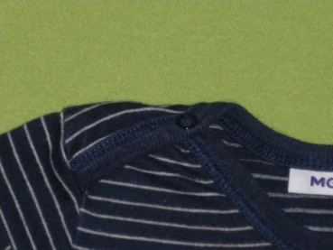 Ringelshirt Gr. 62 Mexx blau/weiß - your No. 1 * Zwillinge *