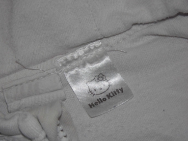 Kuschelfleecejacke Gr. 74/80 H&M weiß Hello Kitty