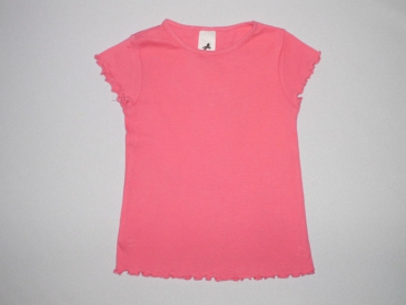 T-Shirt Gr. 92 C&A rosa mit Wellensaum