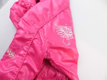 leichte Jacke Gr. 146/152 rosa Glitzer