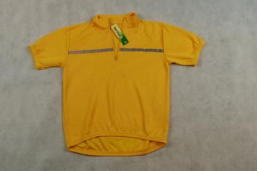 Fahrradshirt Gr. 110/116 Jako-o gelb mit Reflektoren