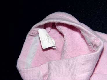 Thermostrumpfhose Gr. 74/80 rosa mit Vögeln und Blumen