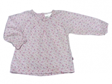 Blusenshirt Gr. 74 rosa mit Tulpen